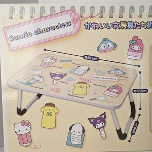 Sanrio Characters Hello Kitty Cinnamoroll Hangyodon Pochacoo Foldable Table